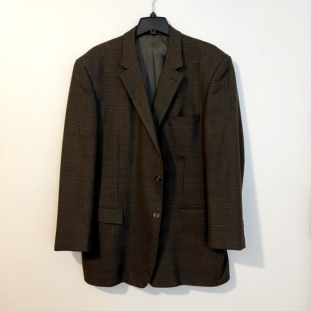 Men's Andrew Fezza Plaid Blazer Sport Coat